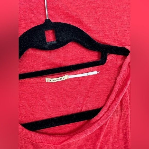 Maxstudio Women Tank Top - Rust Orange - S - Picture 4 of 4